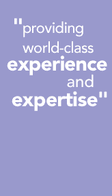 Banner - providing world-class experience and expertise