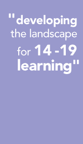 Banner - developing the landscape for 14-19 learning